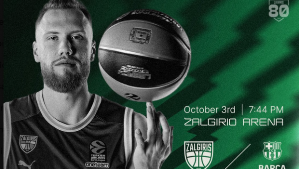 Eurolygos startas: „Žalgiris“ - „Barcelona“ (Gyvai)