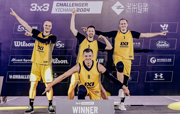 „Hoptrans“ neišgąsdino ir olimpiniai čempionai – triumfavo 3×3 krepšinio turnyre Kinijoje