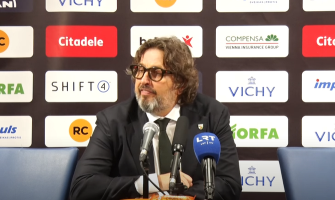 A. Trinchieri: „Jei mąstyčiau kaip jūs, turėčiau tapti sodininku“ (VIDEO)