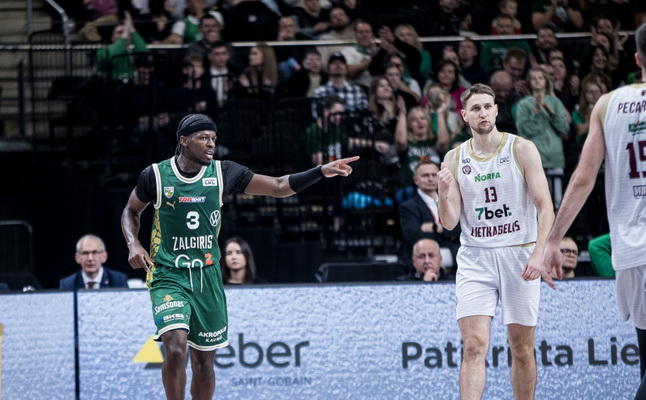 Be A. Trinchieri likęs „Žalgiris“ sunkiai palaužė panevėžiečius