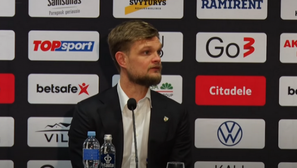 T. Sabonis: „Jautėme, kad Trinchieri rungtynių nebaigs“ (VIDEO)