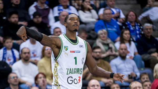 L. Walkeris ryškiai prisistatė LKL, o „Žalgiris“ laimėjo Klaipėdoje