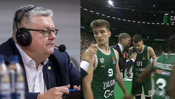 V. Čeponis mano, kad „Žalgiris“ nugalės „Paris“ krepšininkus (VIDEO)