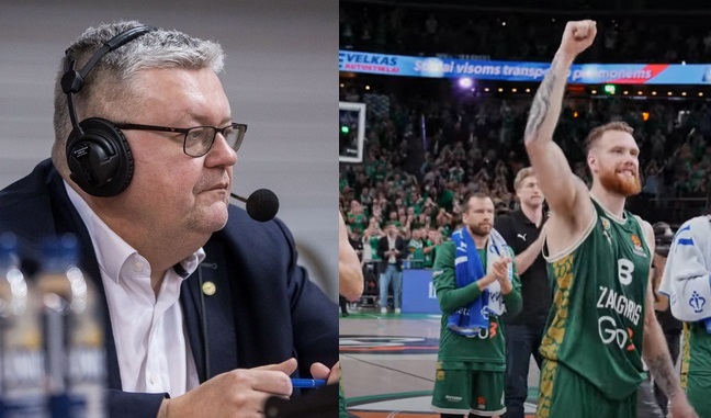 V. Čeponis tarė žodį: pateikė „Žalgirio“ ir „Baskonia“ mačo prognozę