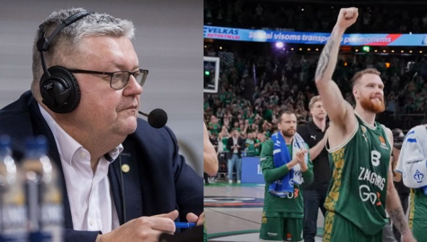 V. Čeponis tarė žodį: pateikė „Žalgirio“ ir „Baskonia“ mačo prognozę