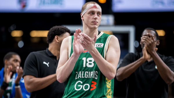 „Žalgiris“ pranešė, kad A. Smailagičiaus galvai prireikė 4 siūlių