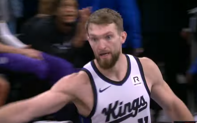 D. Sabonis užfiksavo dvigubą dublį, bet „Kings“ krito prieš „Spurs“