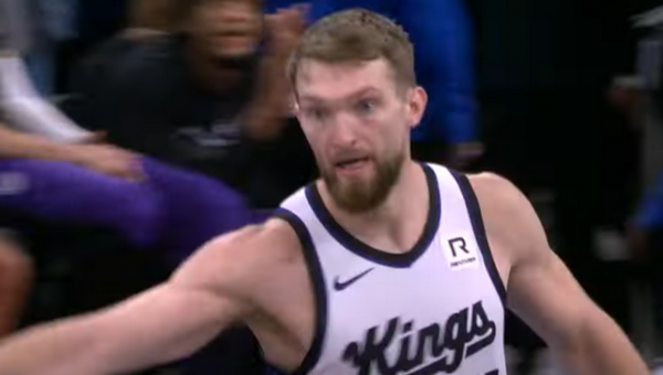 D. Sabonis užfiksavo dvigubą dublį, bet „Kings“ krito prieš „Spurs“