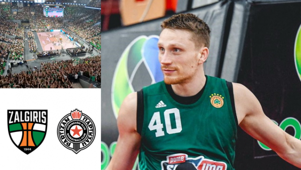 „Panathinaikos“ turi žinią „Žalgiriui“ ir „Partizan“: pasisakė apie M. Grigonio ateitį