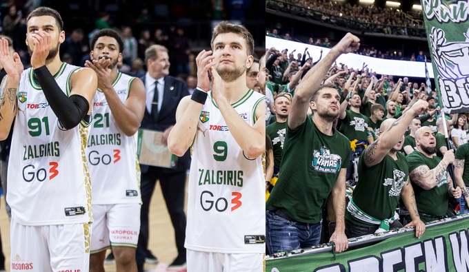 „Žalgirio“ fanai: „Nesuvokiama, kodėl „Žalgiris“ nustoja žaisti po ilgosios pertraukos“