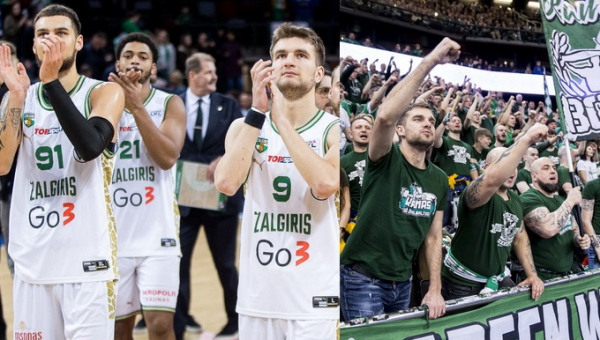 „Žalgirio“ fanai: „Nesuvokiama, kodėl „Žalgiris“ nustoja žaisti po ilgosios pertraukos“