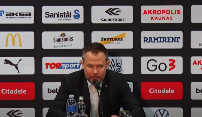 G. Žibėnas: „Išliksime vienintele komanda, kuri nesiskųs teisėjais“ (VIDEO)