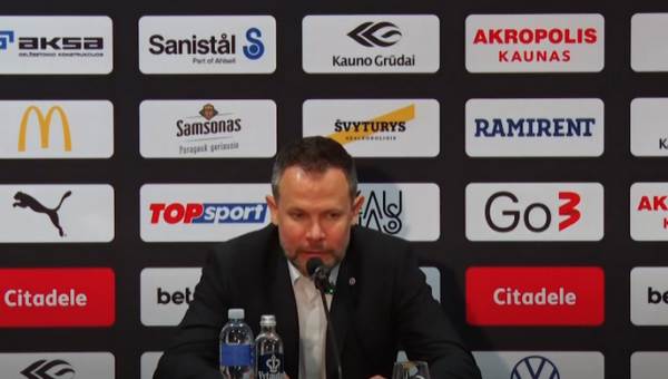 G. Žibėnas: „Išliksime vienintele komanda, kuri nesiskųs teisėjais“ (VIDEO)