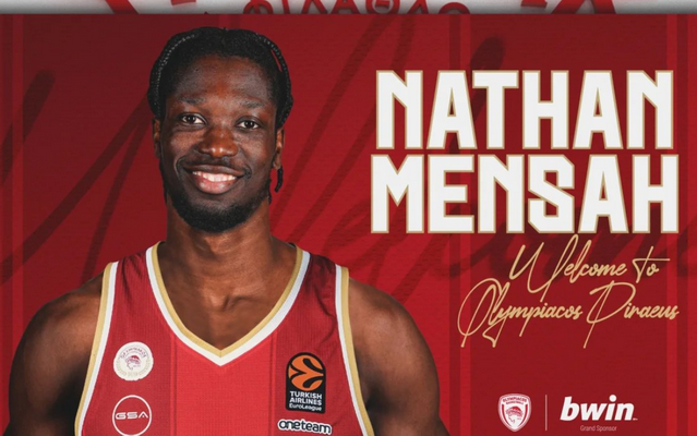 „Olympiacos“ rado naujoką: gretas papildė N. Mensah