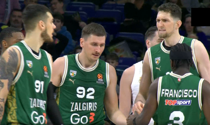 Atnaujintas Eurolygos ekipų reitingas: „Žalgiris“ kyla aukštyn