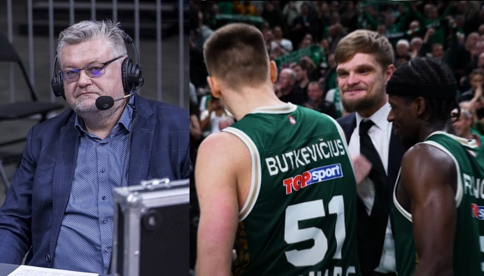 V. Čeponis mano, kad „Žalgiris“ patirs pralaimėjimą prieš ASVEL (VIDEO)