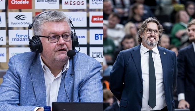 V. Čeponis tarė žodį: pateikė „Žalgirio“ ir ASVEL mačo prognozę