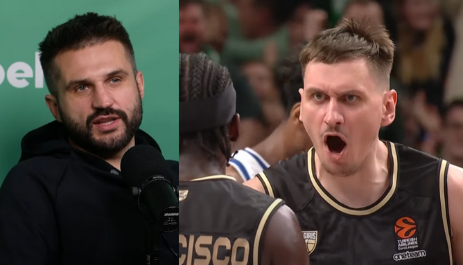 L. Kleiza spėja, kad „Žalgiris“ nugalės ASVEL krepšininkus