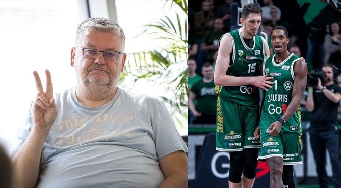 V. Čeponio prognozės: spėjo, kaip pasibaigs rungtynės tarp „Žalgirio“ ir ASVEL ekipų