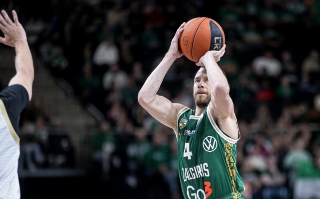 KMT ketvirtfinalį „Žalgiris“ pradėjo tvirta pergale Šiauliuose