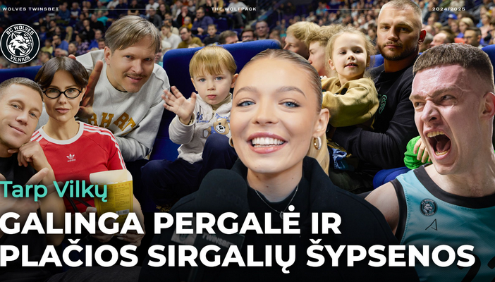 „Tarp Vilkų“ epizode – svarbi pergalė, sirgalių šypsenos ir „One Team“ projekto šventė