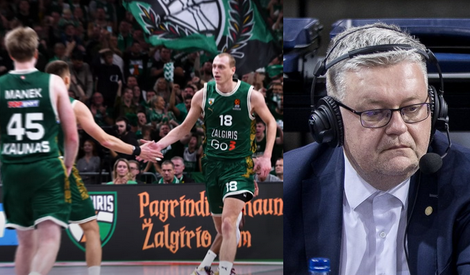 V. Čeponis mano, kad „Žalgiris“ nugalės „Bayern“ komandą