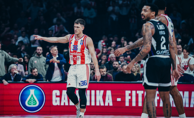 „Crvena Zvezda“ pranoko „Partizan“, o „Olympiakos“ įveikė „Anadolu Efes“