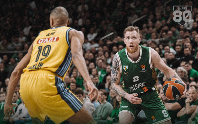 „Žalgiris“ Kaune nepasigailėjo ALBA krepšininkų