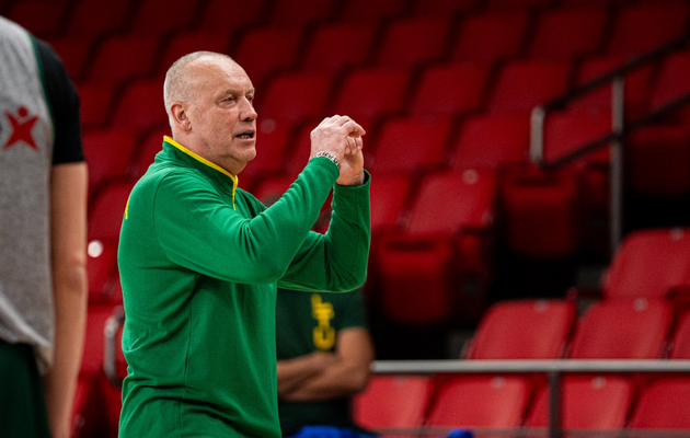 R. Kurtinaitis prieš lenkų iššūkį akcentuoja kietą gynybą ir greitą puolimą (VIDEO)