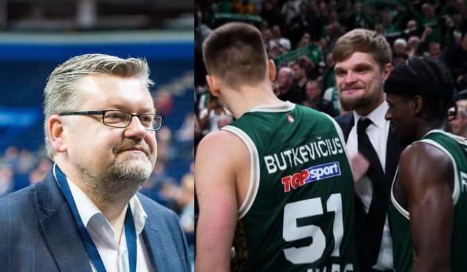 V. Čeponis mano, kad „Žalgiris“ nugalės „Paris“ komandą