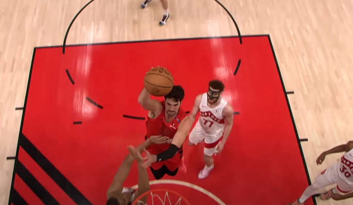 Gražiausias NBA nakties epizodas - galingas D. Avdija skrydis (VIDEO)