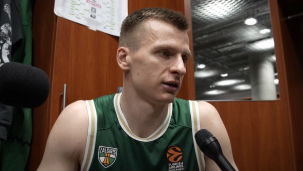A. Butkevičius: „Savo žaidimu norėjome atsidėkoti sirgaliams“