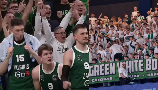 „Žalgirio“ fanai: „Sunku žiūrėti į tokį žaidimą“