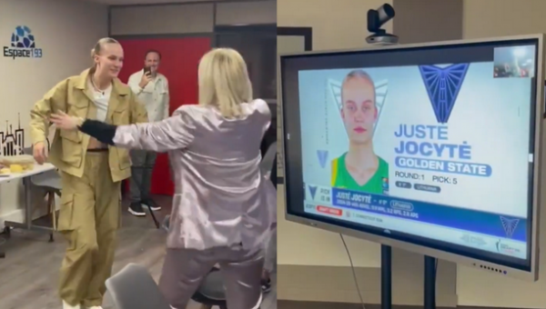 J. Jocytę WNBA naujokių biržoje pasirinko San Fransisko klubas