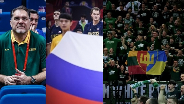 Rusija dėl savo krepšinio griūties kaltina A. Sabonį ir „Žalgirį“