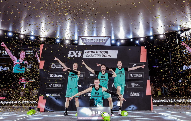„Hoptrans“ krepšininkai triumfavo Pasaulio 3×3 krepšinio turo etape Kinijoje