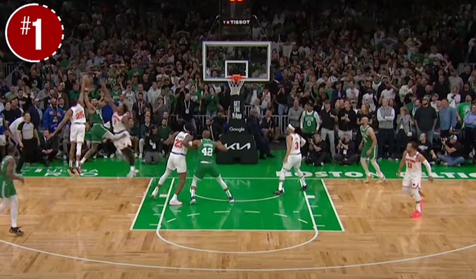 Gražiausias NBA nakties epizodas - „Knicks“ žaidėjų gynybinis epizodas (VIDEO)