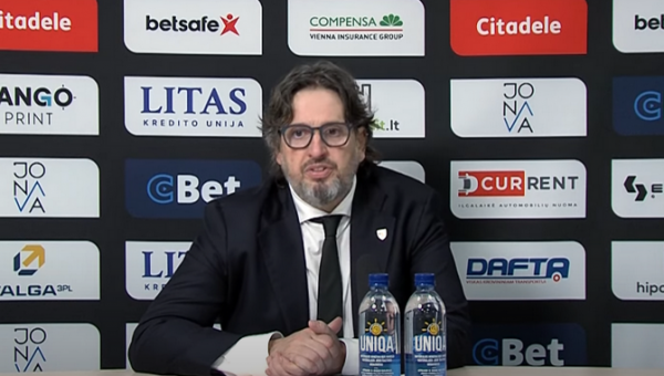 A. Trinchieri: „Šiandien mes buvome geri“ 