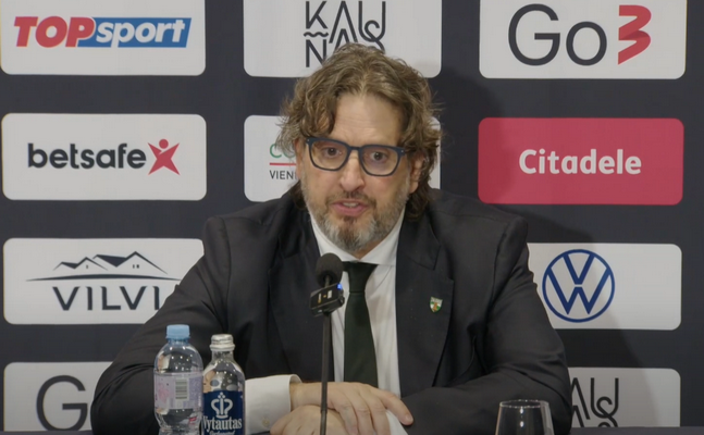 A. Trinchieri nenori galvoti apie finalą: „Kiekvienos rungtynės yra kita istorija“