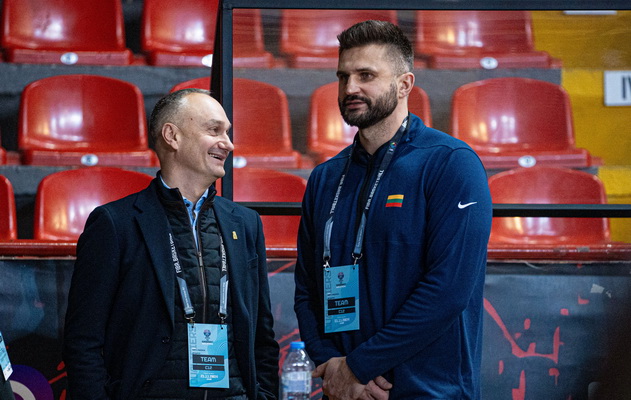 Apie J. Valančiūno ir T. Pačėso pokalbį užsiminęs L. Kleiza: „Šou tik prasideda“