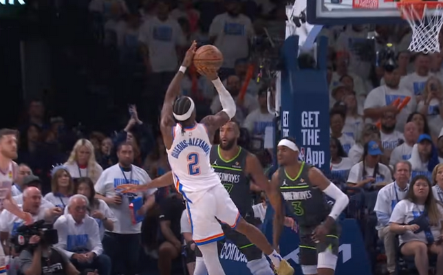 Gražiausias NBA nakties epizodas - sudėtingas Sh. Gilgeous-Alexanderio metimas (VIDEO)