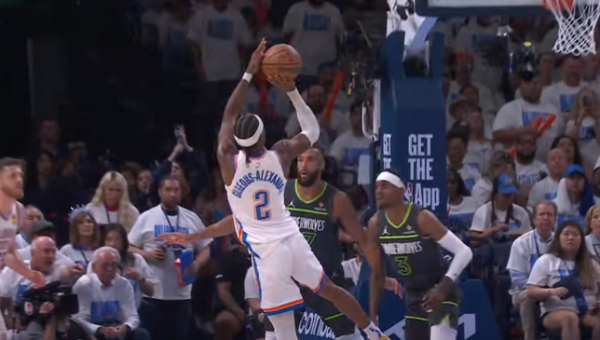 Gražiausias NBA nakties epizodas - sudėtingas Sh. Gilgeous-Alexanderio metimas (VIDEO)