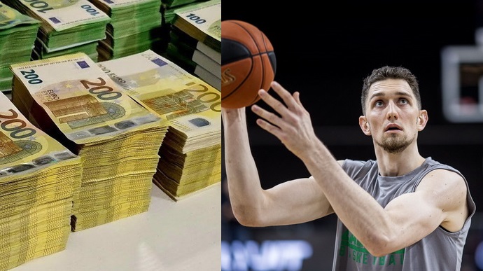 „Žalgirio“ aukštaūgio L. Biručio vertė - padidėjo: skelbiami skaičiai