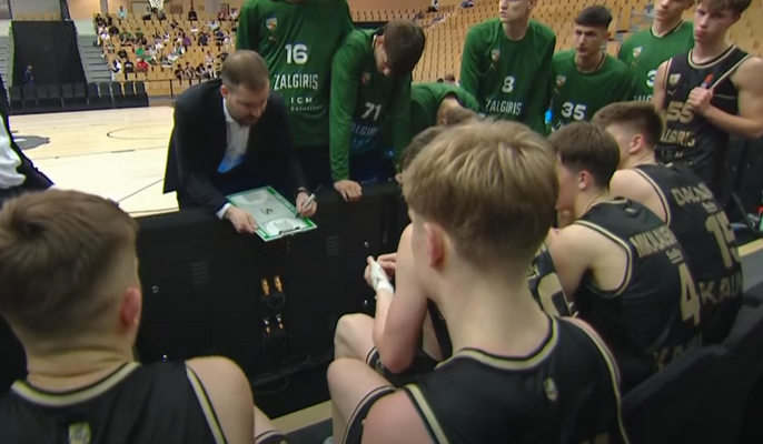 Jaunieji žalgiriečiai palaužė „Real“ talentus