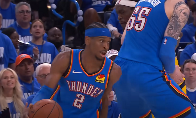 „Thunder“ įveikė „Pacers“ ekipą ir išlygino finalo serijos rezultatą (VIDEO)