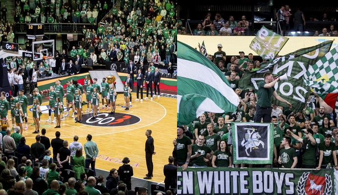 „Green White Boys“: „Palaikykime komandą nuo pirmos iki paskutinės finalo serijos minutės“