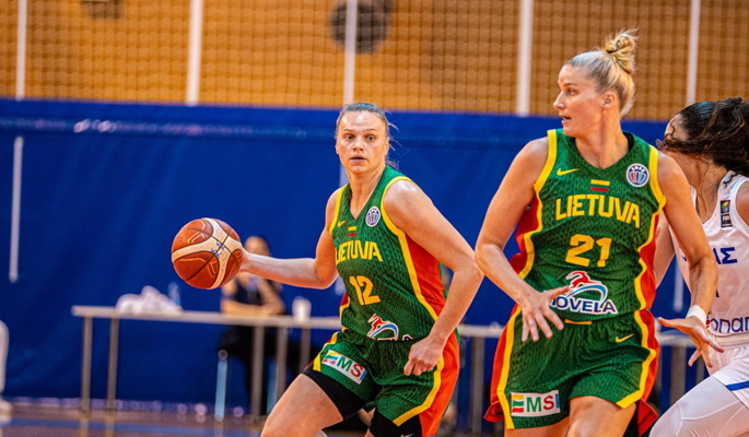 Lietuvos moterų rinktinė pasirengimą Europos čempionatui baigė nesėkme
