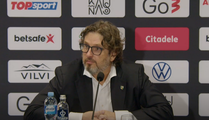 A. Trinchieri: „Pralaimėjome, nes jie atkovojo daugiau kamuolių“