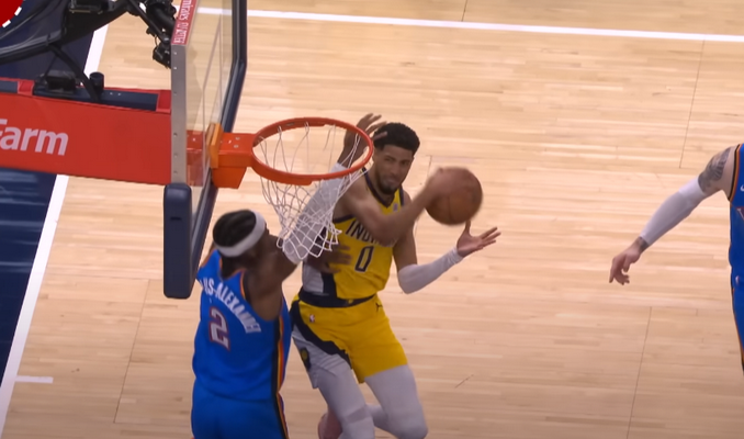 Gražiausias NBA nakties epizodas - efektingas T. Haliburtono metimas (VIDEO)