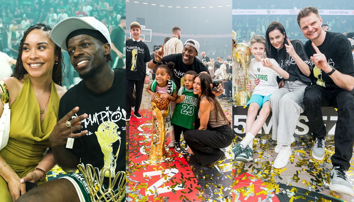 „Žalgirio“ triumfas LKL: begalinis džiaugsmas, juokeliai ir asmenukės (FOTO)